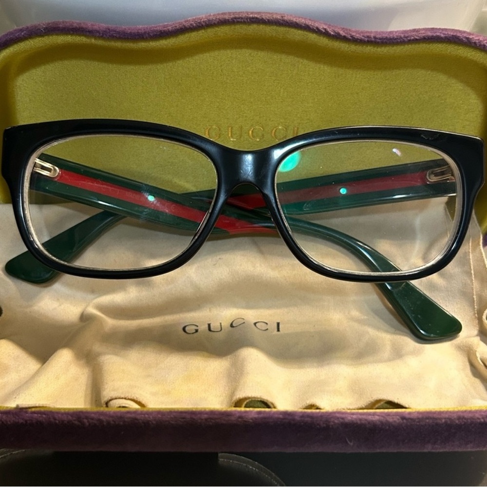 GUCCI GG Eyeglasses Optical Frames Prescription Eyewear unisex - Picture 13 of 14